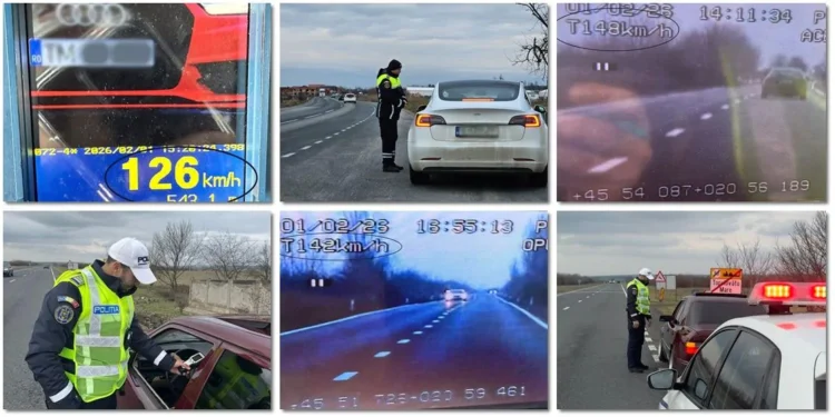Poliția Rutieră apasă pe accelerație